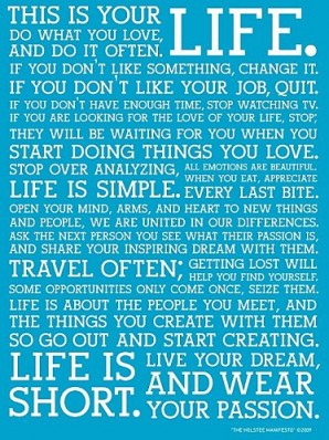 This is your life!