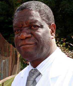 Denis Mukwege Foto: Stina Berge www.rightlivelihood.org