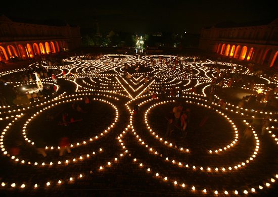 Große Reise Labyrinth Foto: Rainer Wollenschneider