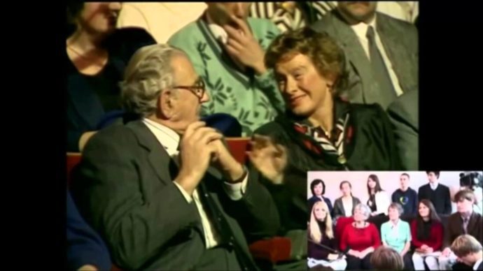 Rücklicht: Sir Nicholas Winton