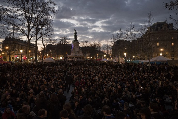 Foto: facebook Nuit Debout