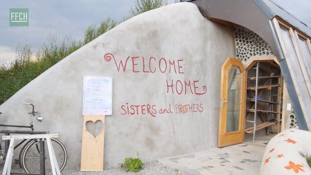 Das Earthship ist gelandet