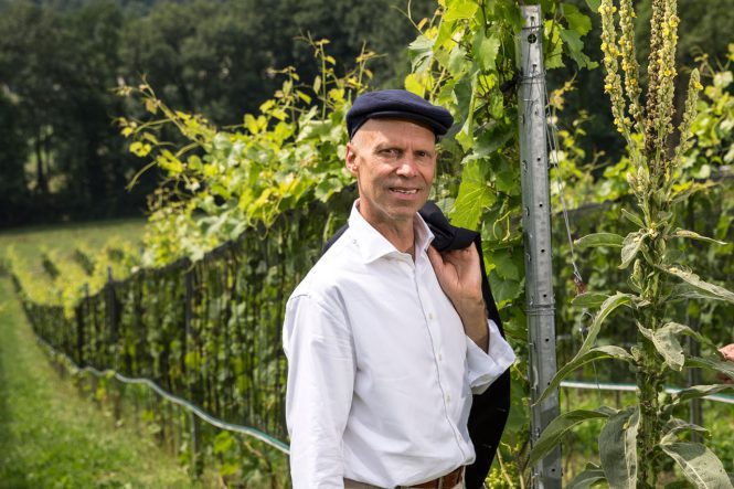 Karl Schefer, Bio-Pionier und Delinat-Gründer.