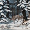 Erinnerung an die Hirschmutter der Wintersonnenwende