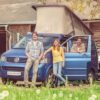 Camping beim Öko-Bauern: Schau aufs Land