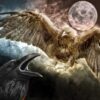 Der Adler und die Krähe
