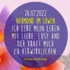 Neumond in Löwe: Bin ich auf meinem Herzensweg?