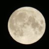 Warum der letzte Sommervollmond so tief am Himmel hängt