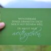 Wilde Zeiten: Worte wirken Wunder